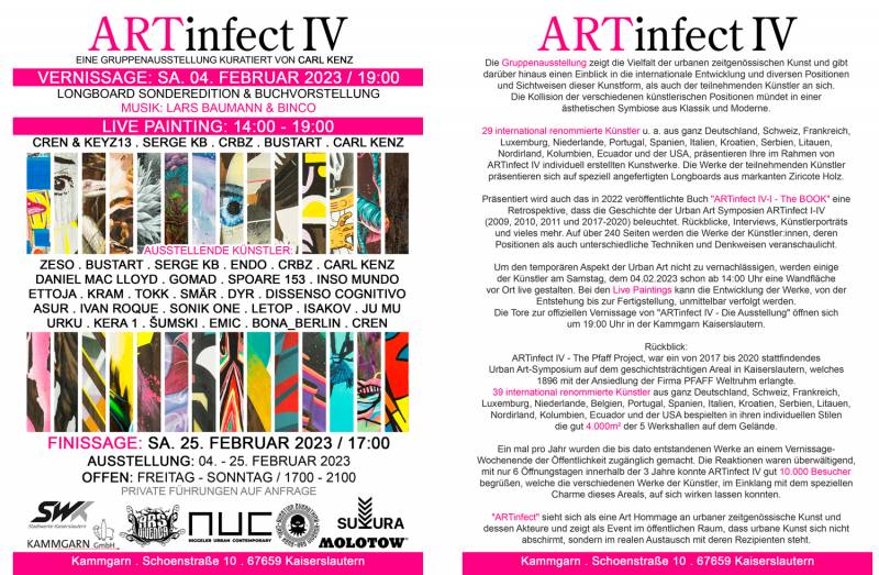 ARTinfect IV – Die Ausstellung