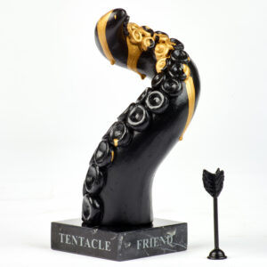 Tentacle Friend Sculpture by Carl KENZ